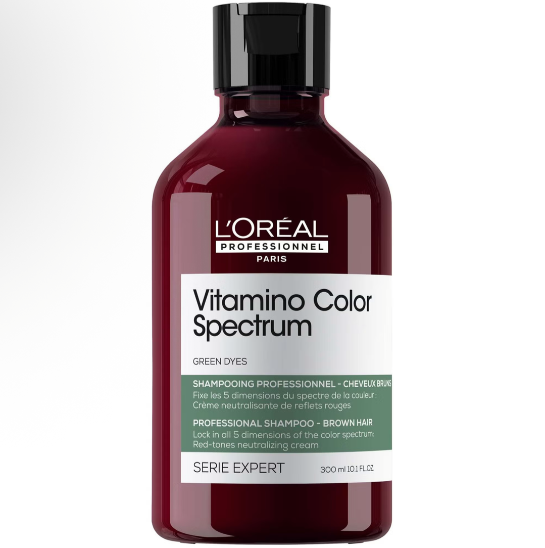 L’ORÉAL PROFESSIONNEL Vitamino Color Spectrum Green Shampoo (Dark Brunette)