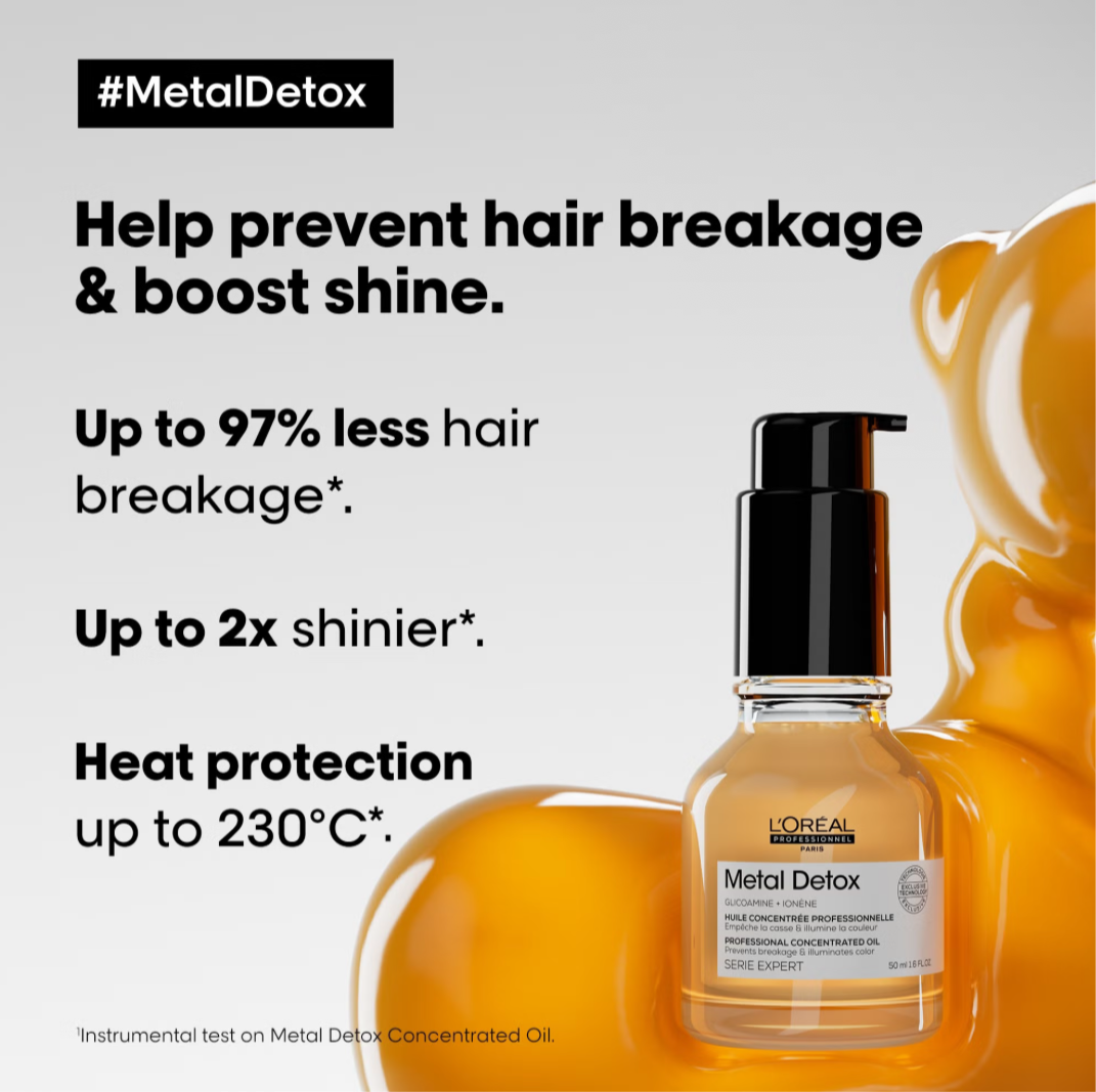 L’ORÉAL PROFESSIONNEL Metal Detox Anti-Deposit Protector Concentrated Hair Oil