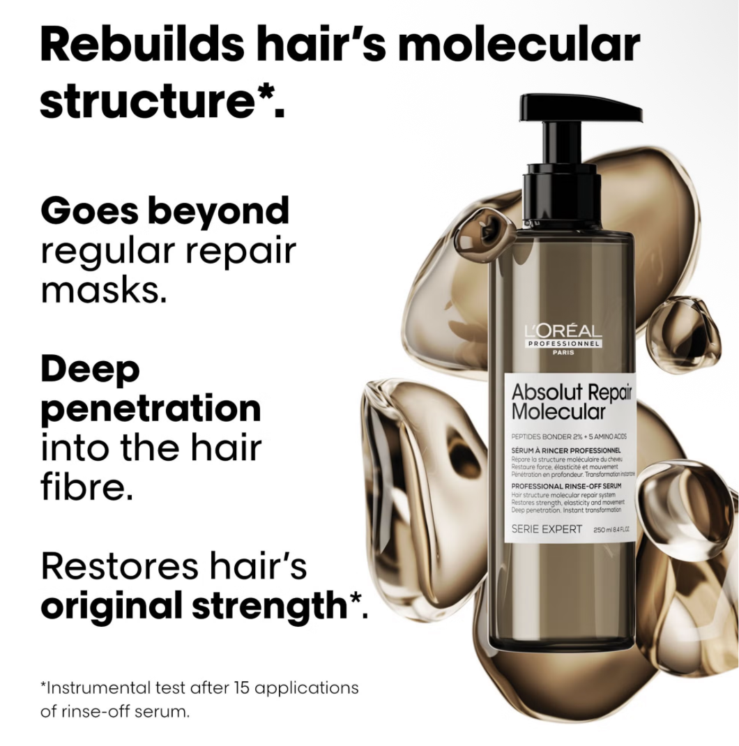 L’ORÉAL PROFESSIONNEL Absolut Repair Molecular Rinse Off Serum Conditioner Treatment