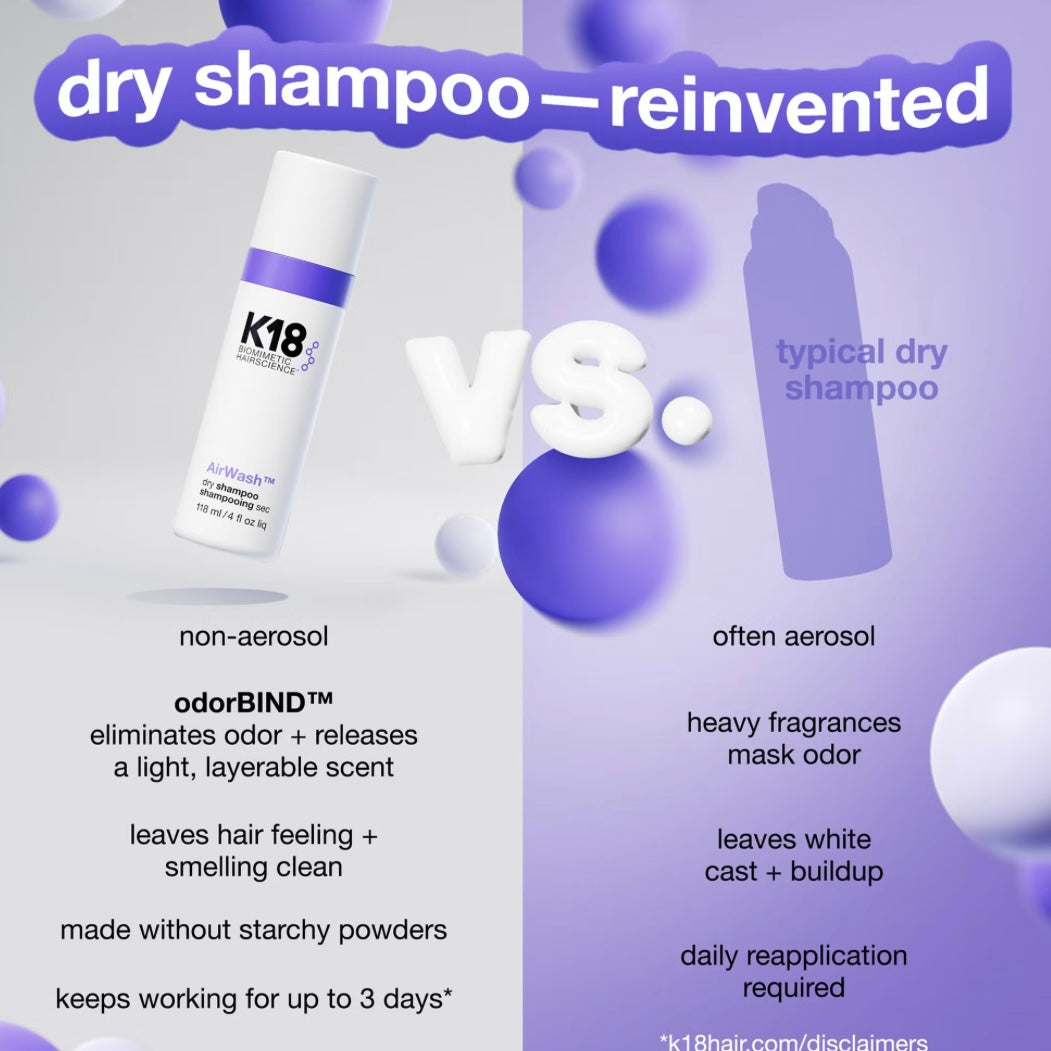 K18 Airwash Dry Shampoo
