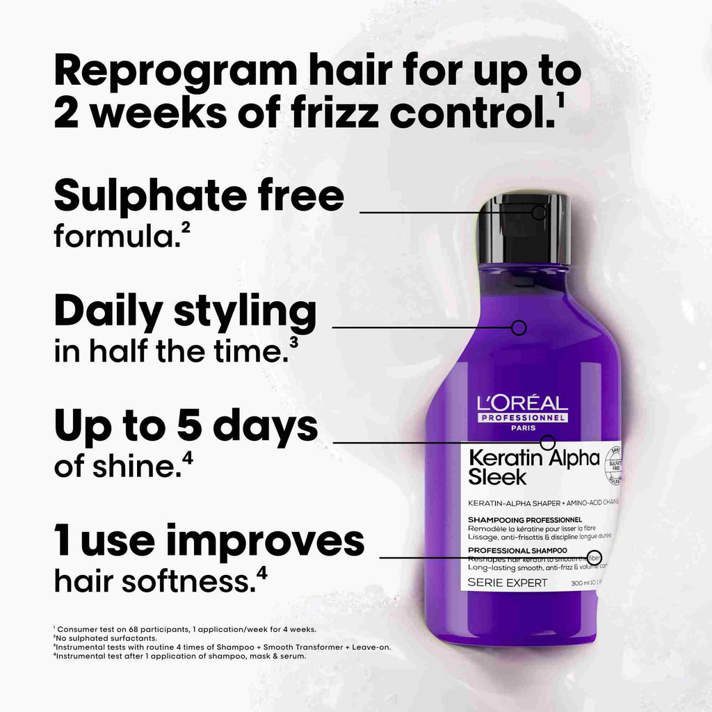 L’ORÉAL PROFESSIONEL ALPHA SLEEK SHAMPOO